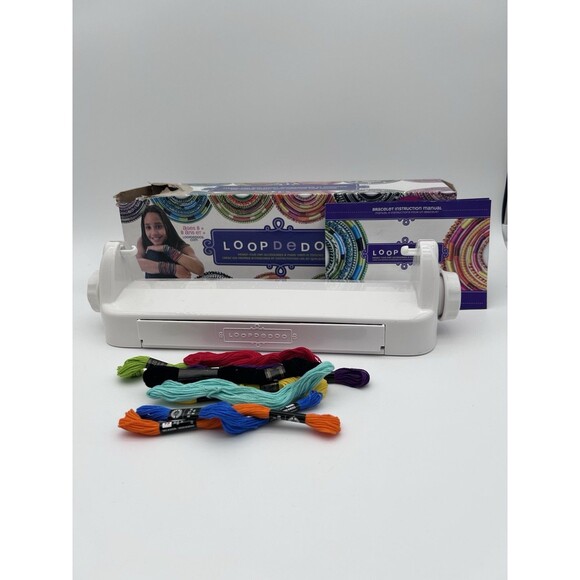 LoopDeDoo Bracelet Maker Kit Make Bracelets in Minutes for Birthdays, Friendship - Picture 1 of 3